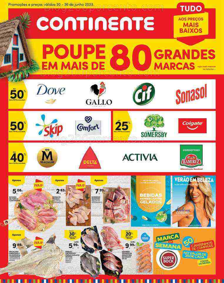 Antevisão Folheto CONTINENTE Madeira Promoções de 20 a 26 junho