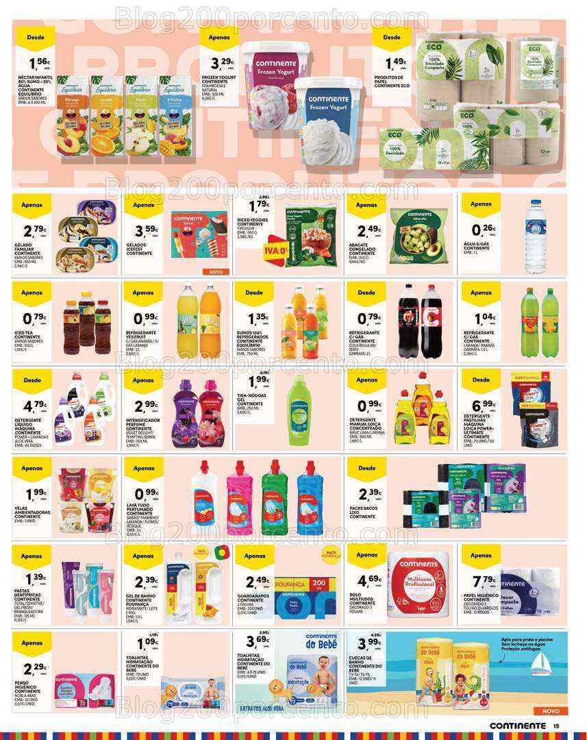 Antevisão Folheto CONTINENTE Madeira Promoções de 11 a 17 julho