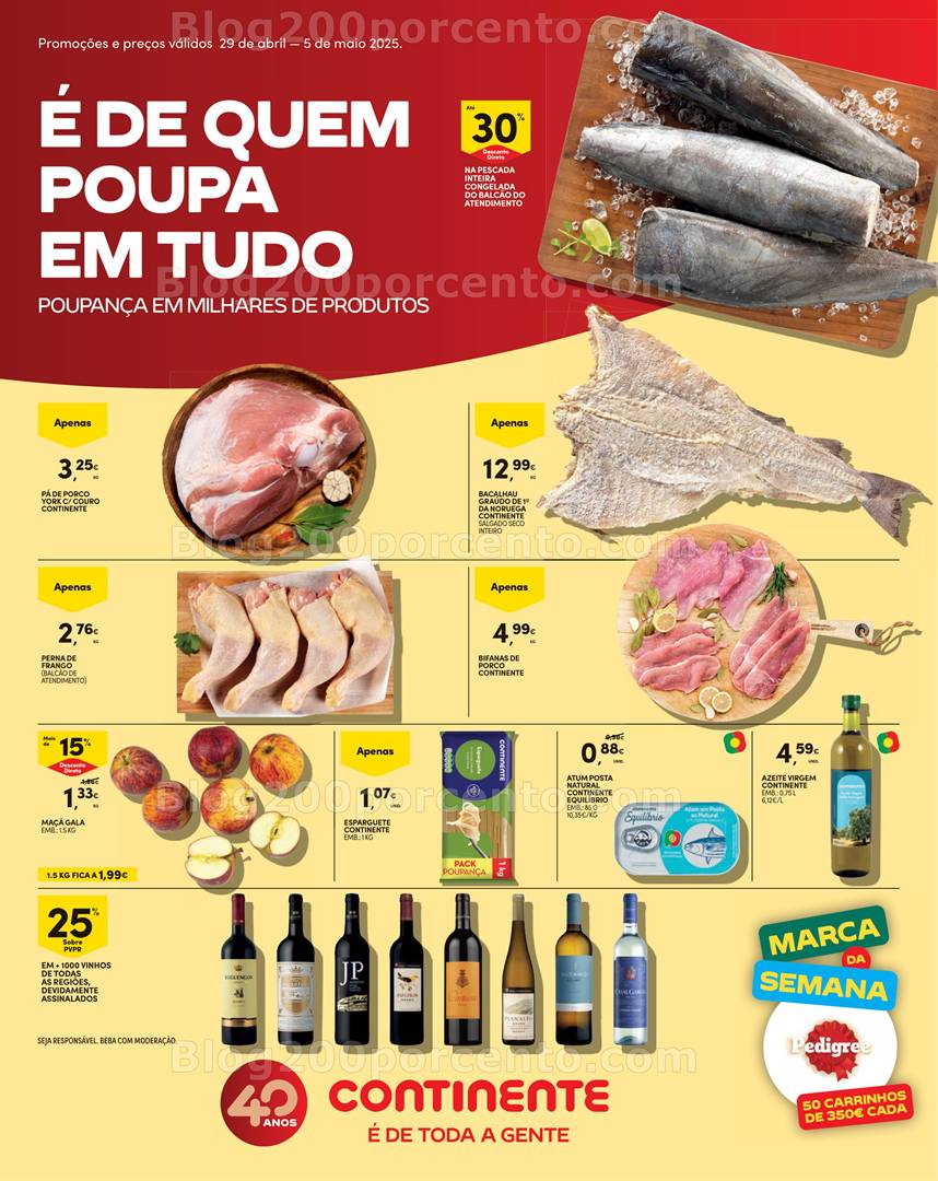 Antevisão Folheto CONTINENTE Madeira Promoções de 29 abril a 5 maio