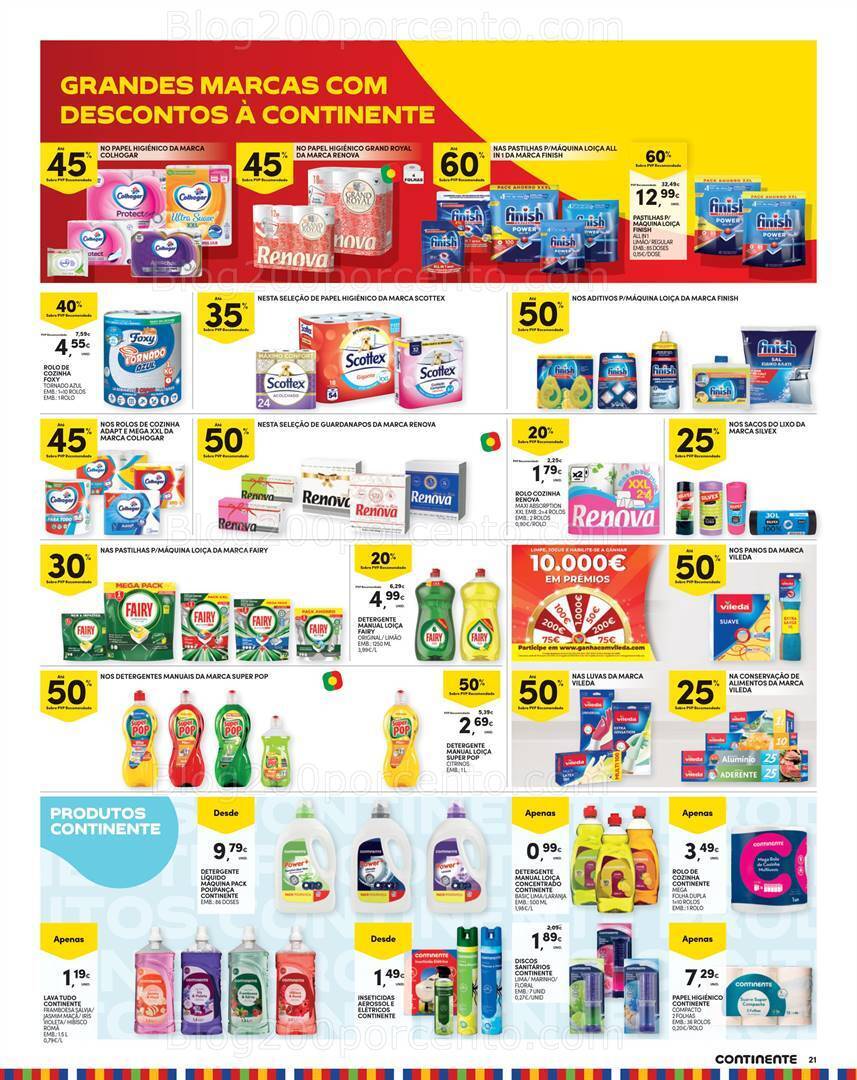 Antevisão Folheto CONTINENTE Madeira Promoções de 15 a 21 agosto