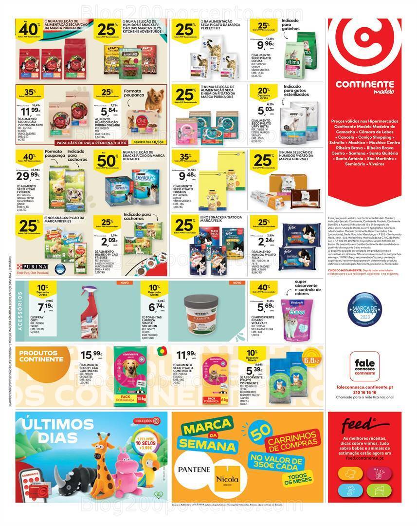 Antevisão Folheto CONTINENTE Madeira Promoções de 15 a 21 agosto