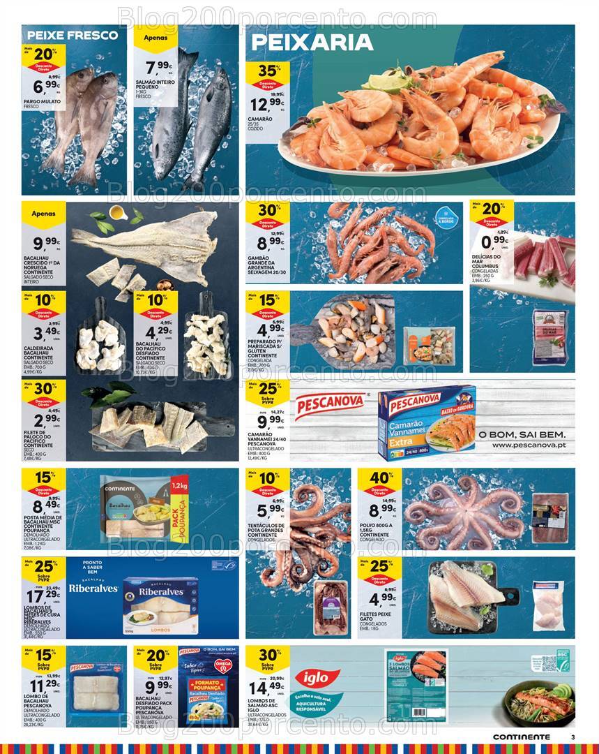 Antevisão Folheto CONTINENTE Madeira Promoções de 3 a 9 setembro