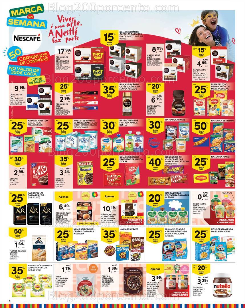 Antevisão Folheto CONTINENTE Madeira Promoções de 3 a 9 setembro