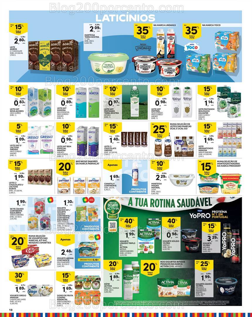 Antevisão Folheto CONTINENTE Madeira Promoções de 3 a 9 setembro