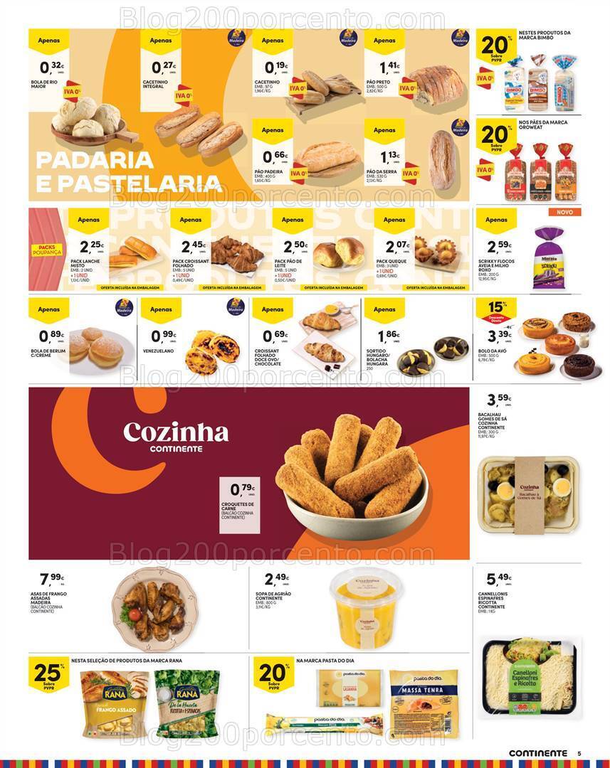 Antevisão Folheto CONTINENTE Madeira Promoções de 5 a 11 setembro