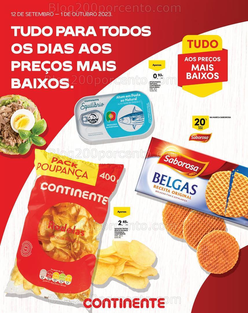 Antevisão Folheto CONTINENTE Madeira Promoções de 12 a 28 setembro