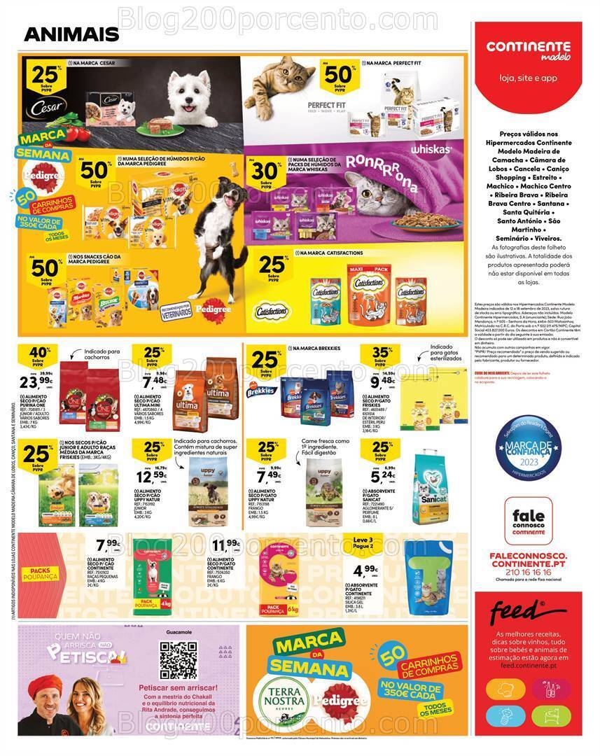 Antevisão Folheto CONTINENTE Madeira Promoções de 12 a 28 setembro