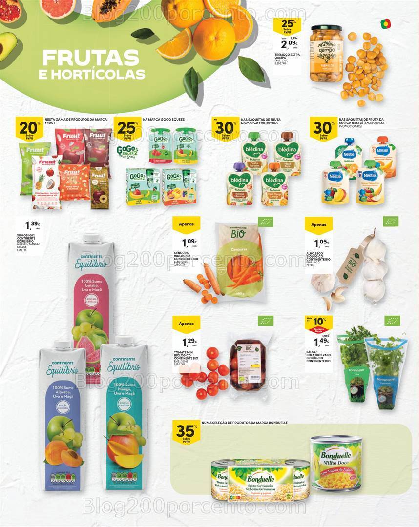 Antevisão Folheto CONTINENTE Madeira Promoções de 19 a 25 setembro