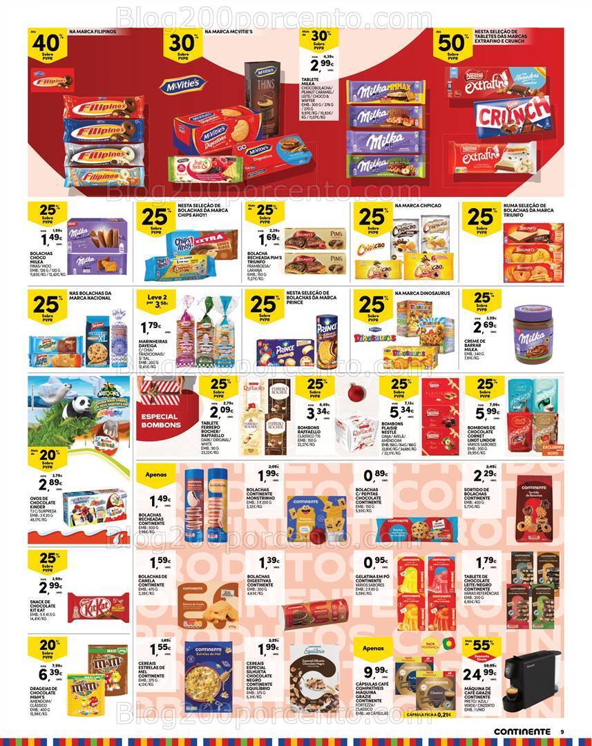 Antevisão Folheto CONTINENTE Madeira Promoções de 3 a 9 outubro