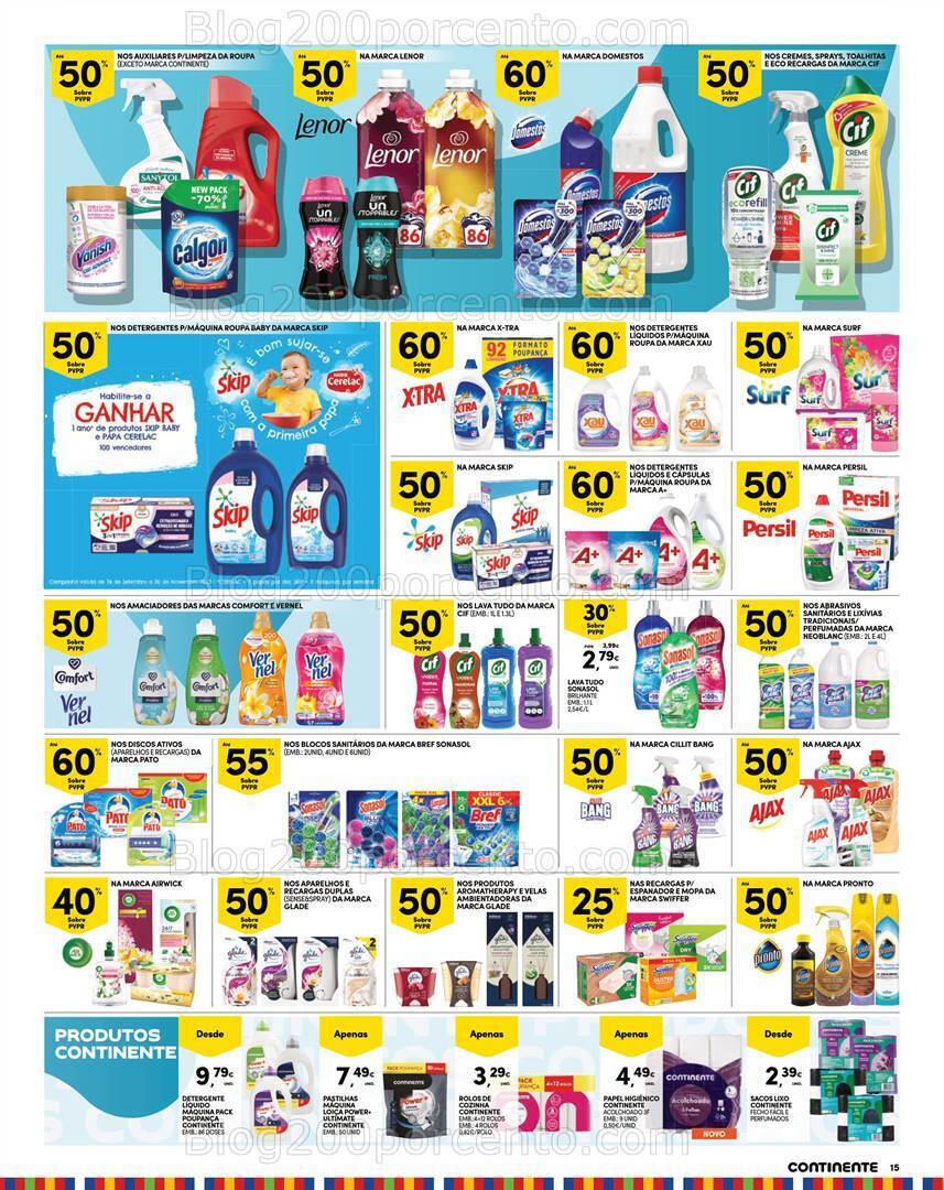 Antevisão Folheto CONTINENTE Madeira Promoções de 3 a 9 outubro