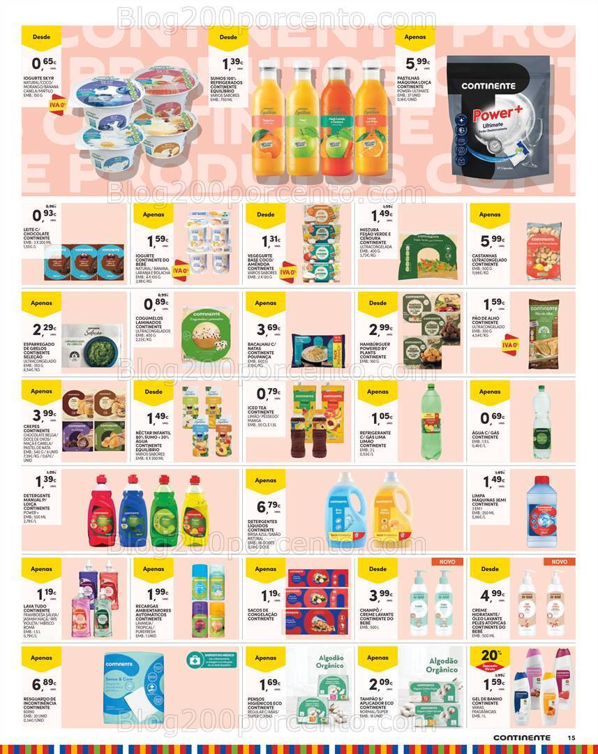 Antevisão Folheto CONTINENTE Madeira Promoções de 10 a 16 outubro