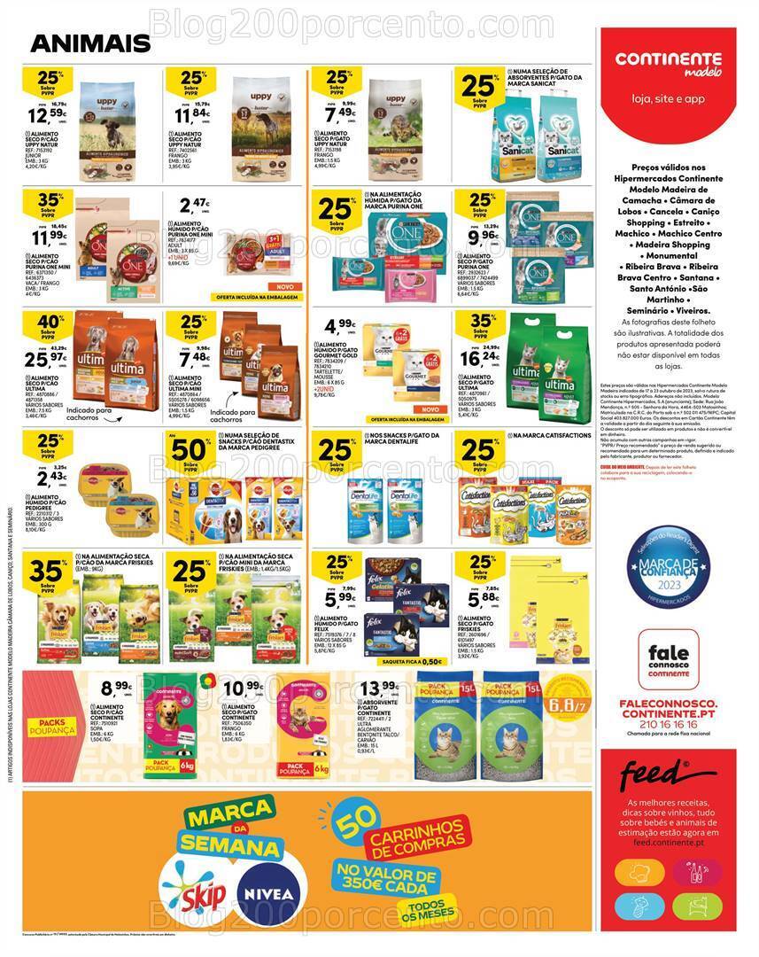 Antevisão Folheto CONTINENTE Madeira Promoções de 17 a 23 outubro
