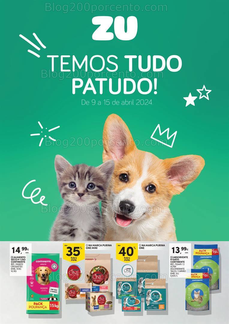 Antevisão Folheto ZU - CONTINENTE Promoções de 9 a 15 abril