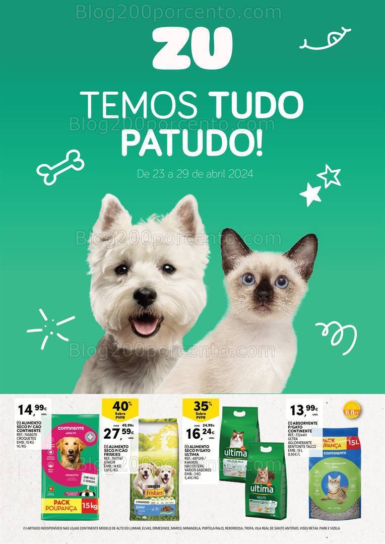 Antevisão Folheto ZU - CONTINENTE Promoções de 23 a 29 abril