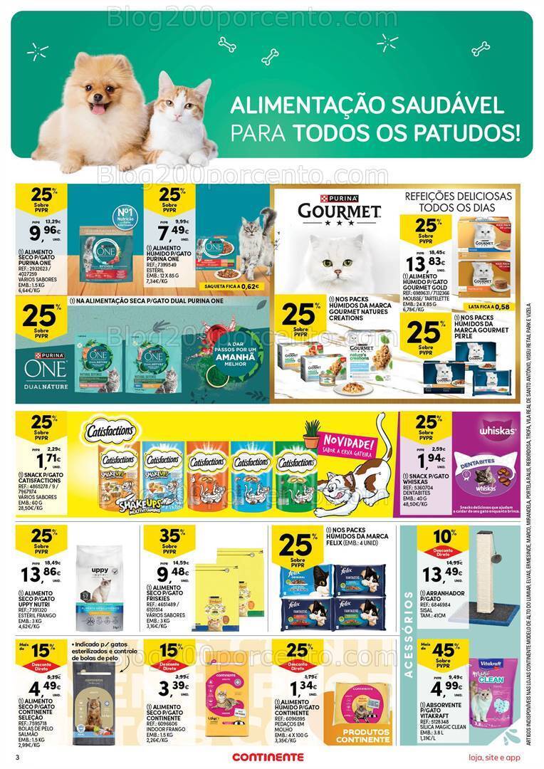 Antevisão Folheto CONTINENTE - ZU Pet Care Promoções de 28 maio a 3 junho