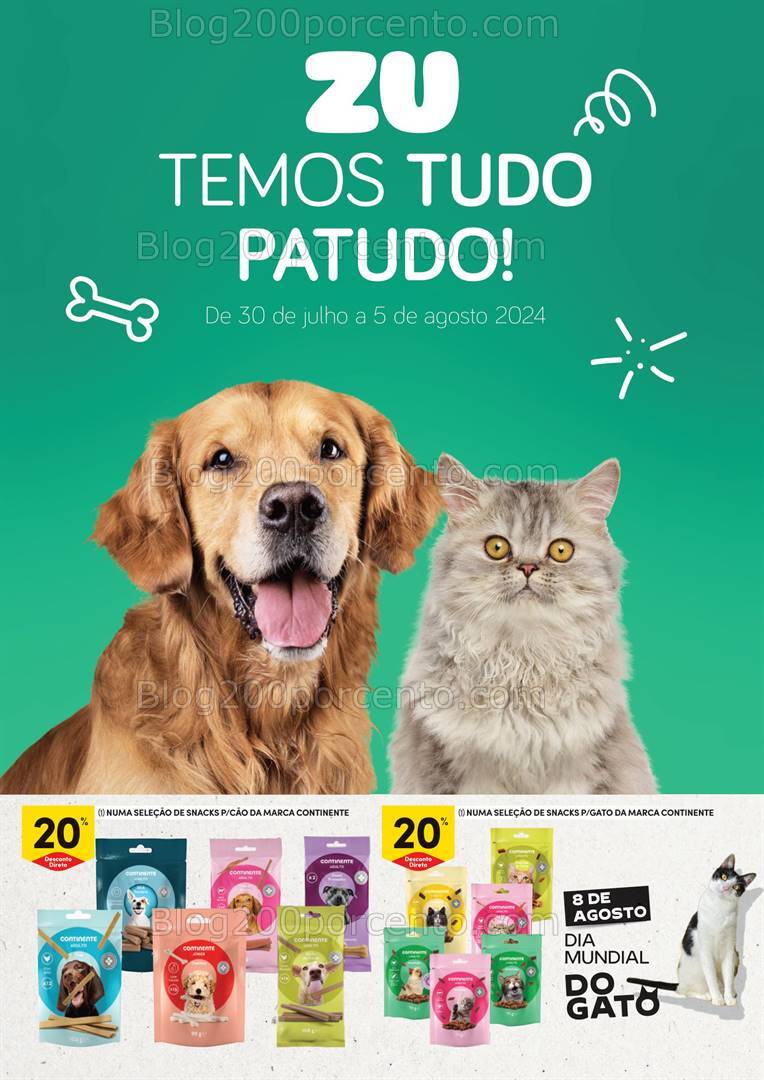 Antevisão Folheto ZU - CONTINENTE Promoções de 30 julho a 5 agosto