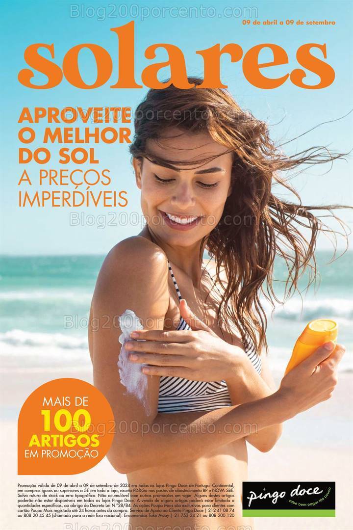 Antevisão Folheto PINGO DOCE Solares Promoções até 9 setembro