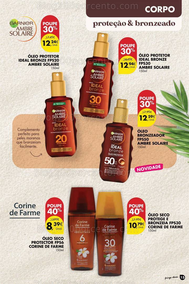 Antevisão Folheto PINGO DOCE Solares Promoções até 9 setembro