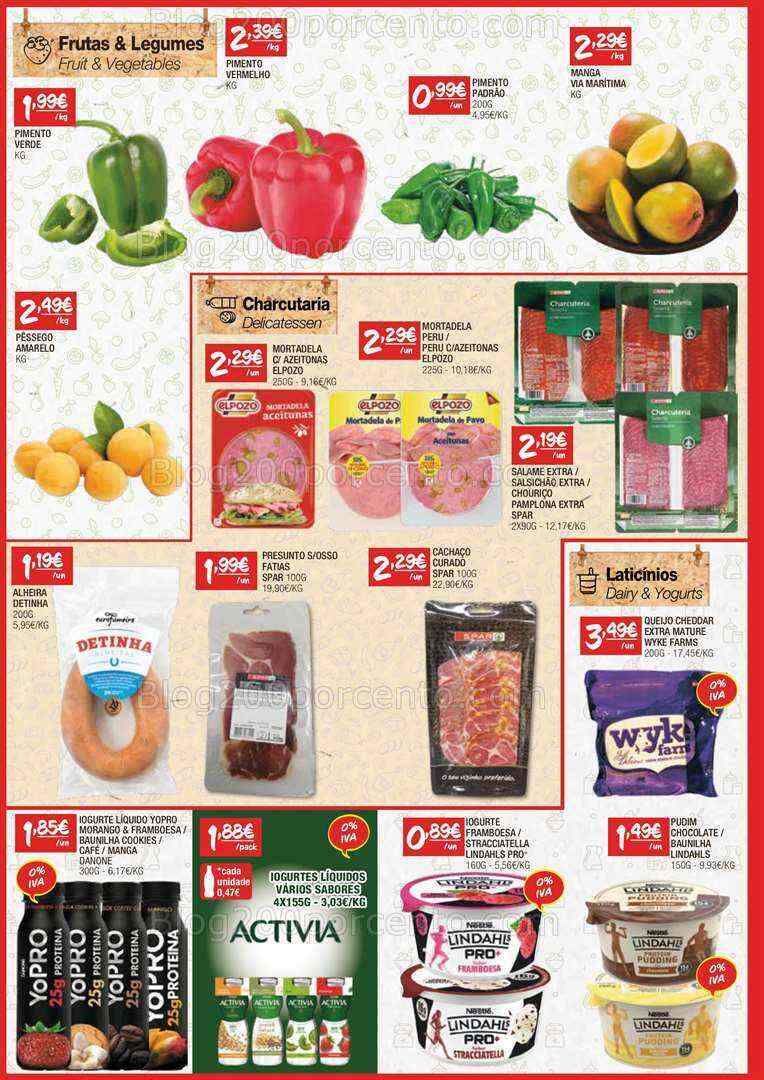 Antevisão Folheto SPAR Promoções de 11 a 23 julho