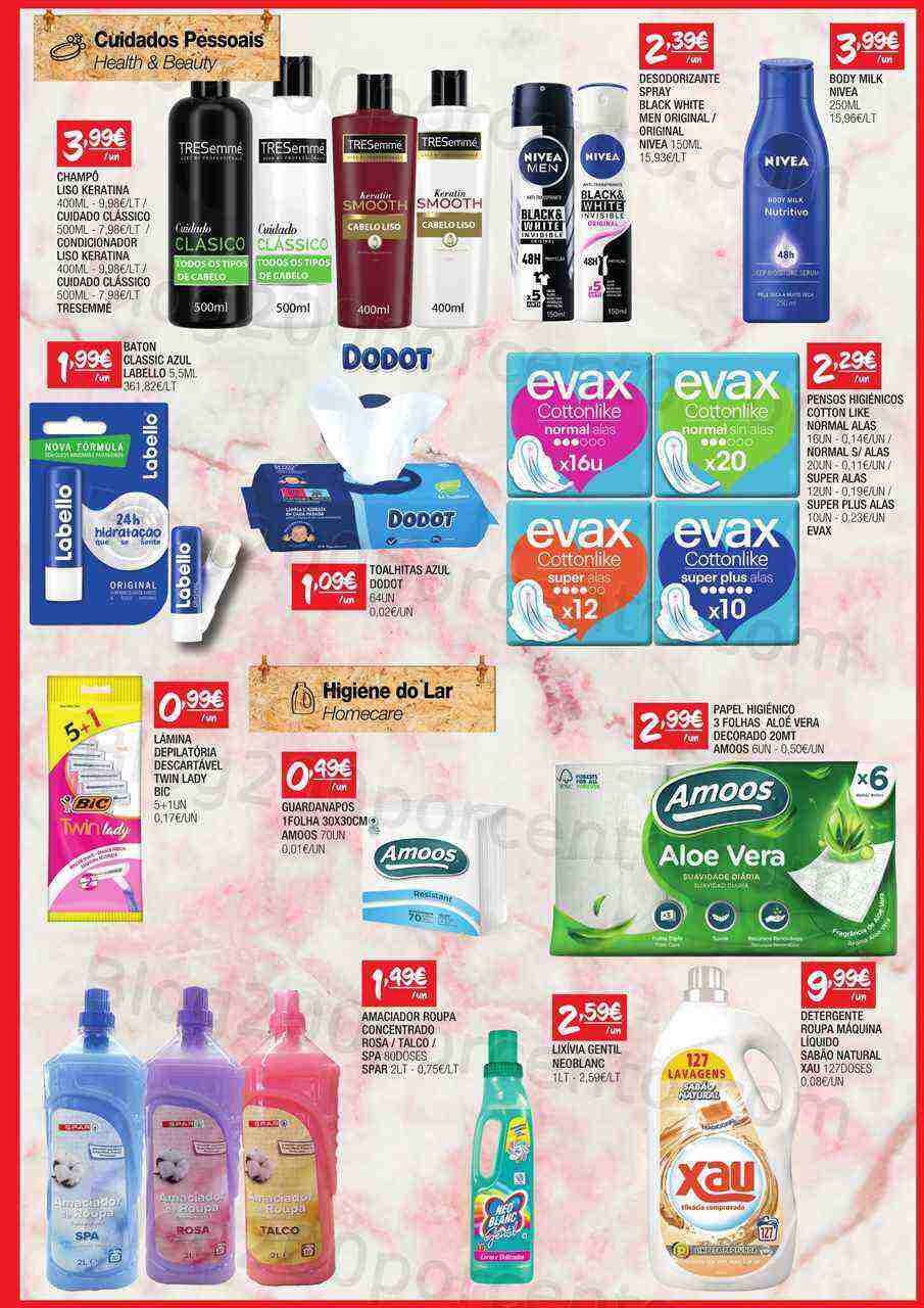 Antevisão Folheto SPAR Promoções de 21 março a 4 abril