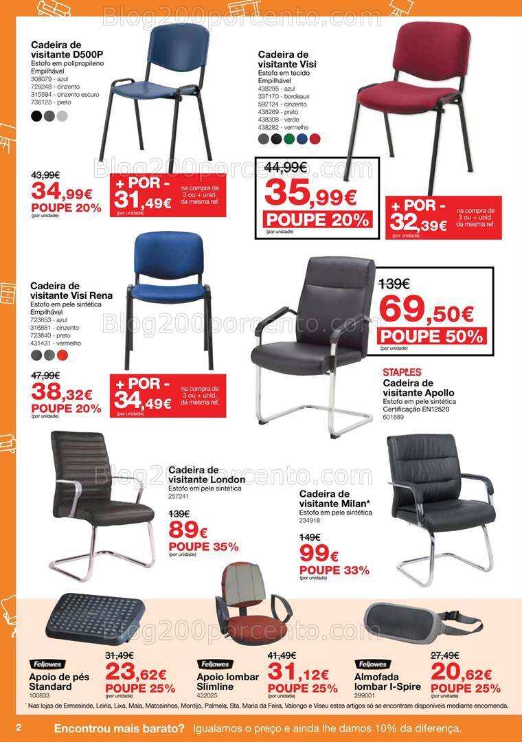 Antevisão Folheto STAPLES Promoções de 2 a 22 maio