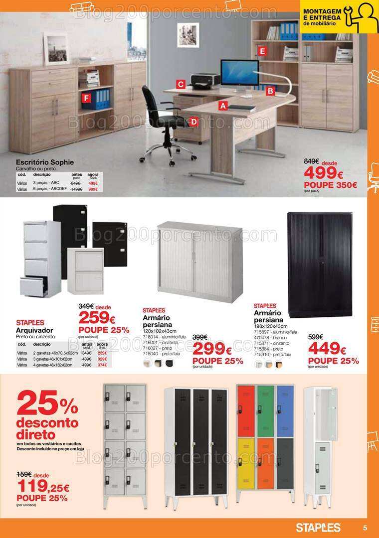 Antevisão Folheto STAPLES Promoções de 2 a 22 maio