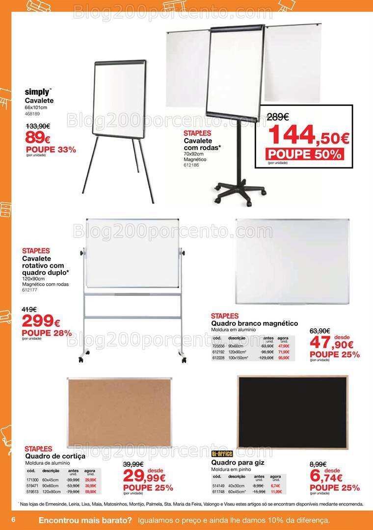 Antevisão Folheto STAPLES Promoções de 2 a 22 maio