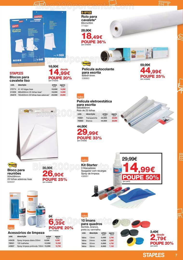 Antevisão Folheto STAPLES Promoções de 2 a 22 maio