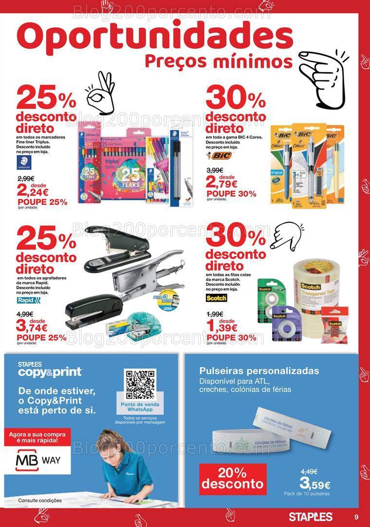 Antevisão Folheto STAPLES Promoções de 2 a 22 maio