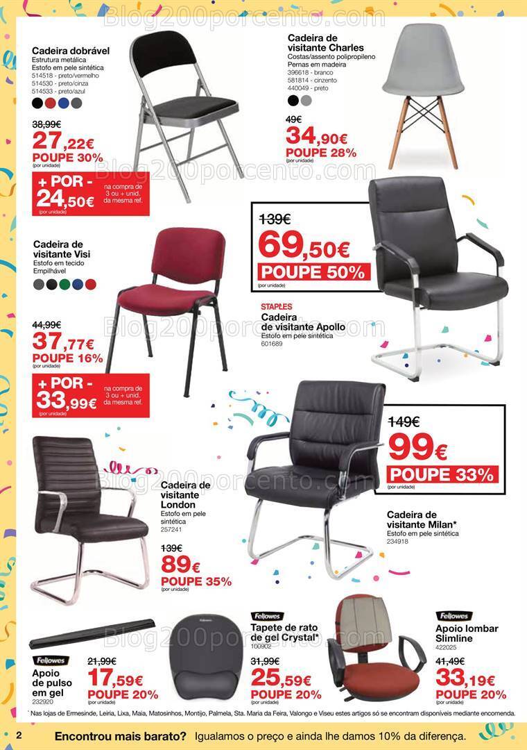 Antevisão Folheto STAPLES Promoções de 30 outubro a 23 novembro