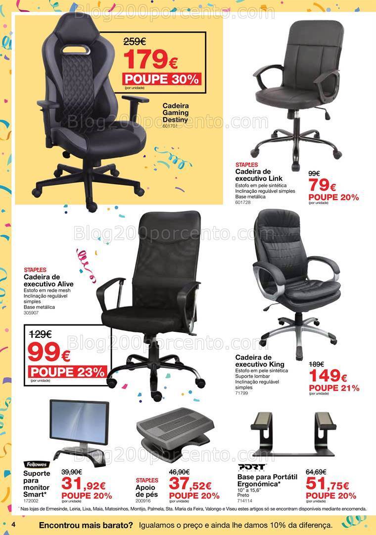 Antevisão Folheto STAPLES Promoções de 30 outubro a 23 novembro