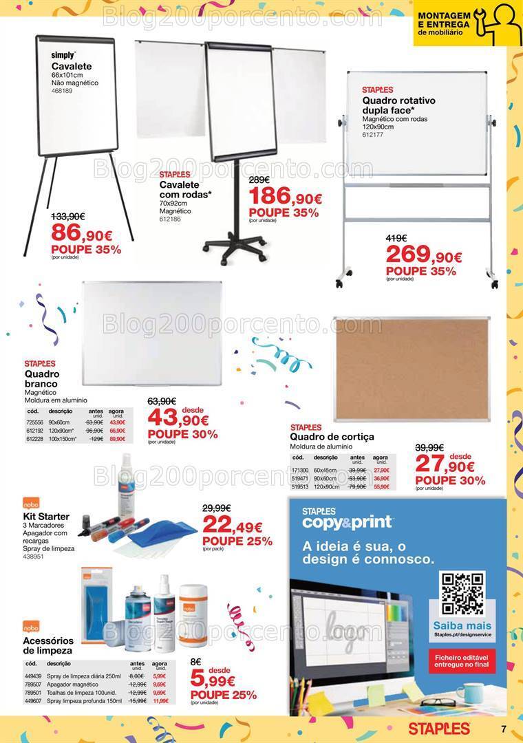 Antevisão Folheto STAPLES Promoções de 30 outubro a 23 novembro