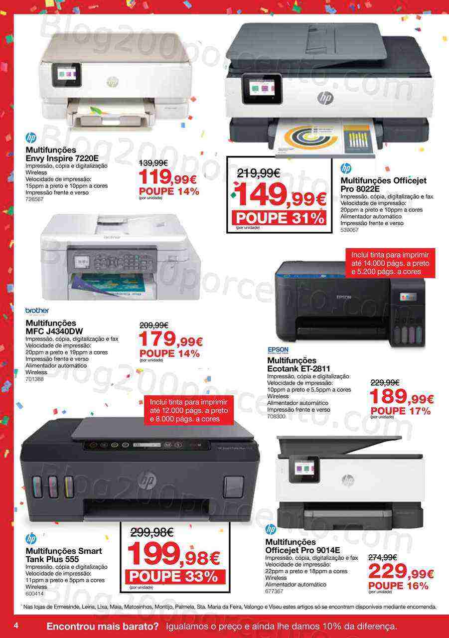 Antevisão Folheto STAPLES Promoções de 3 a 27 abril