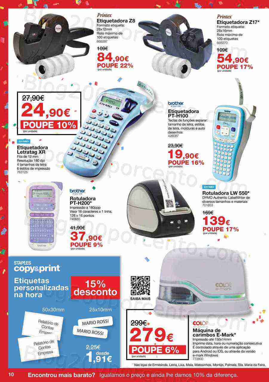 Antevisão Folheto STAPLES Promoções de 3 a 27 abril