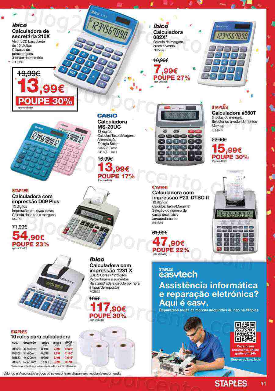 Antevisão Folheto STAPLES Promoções de 3 a 27 abril