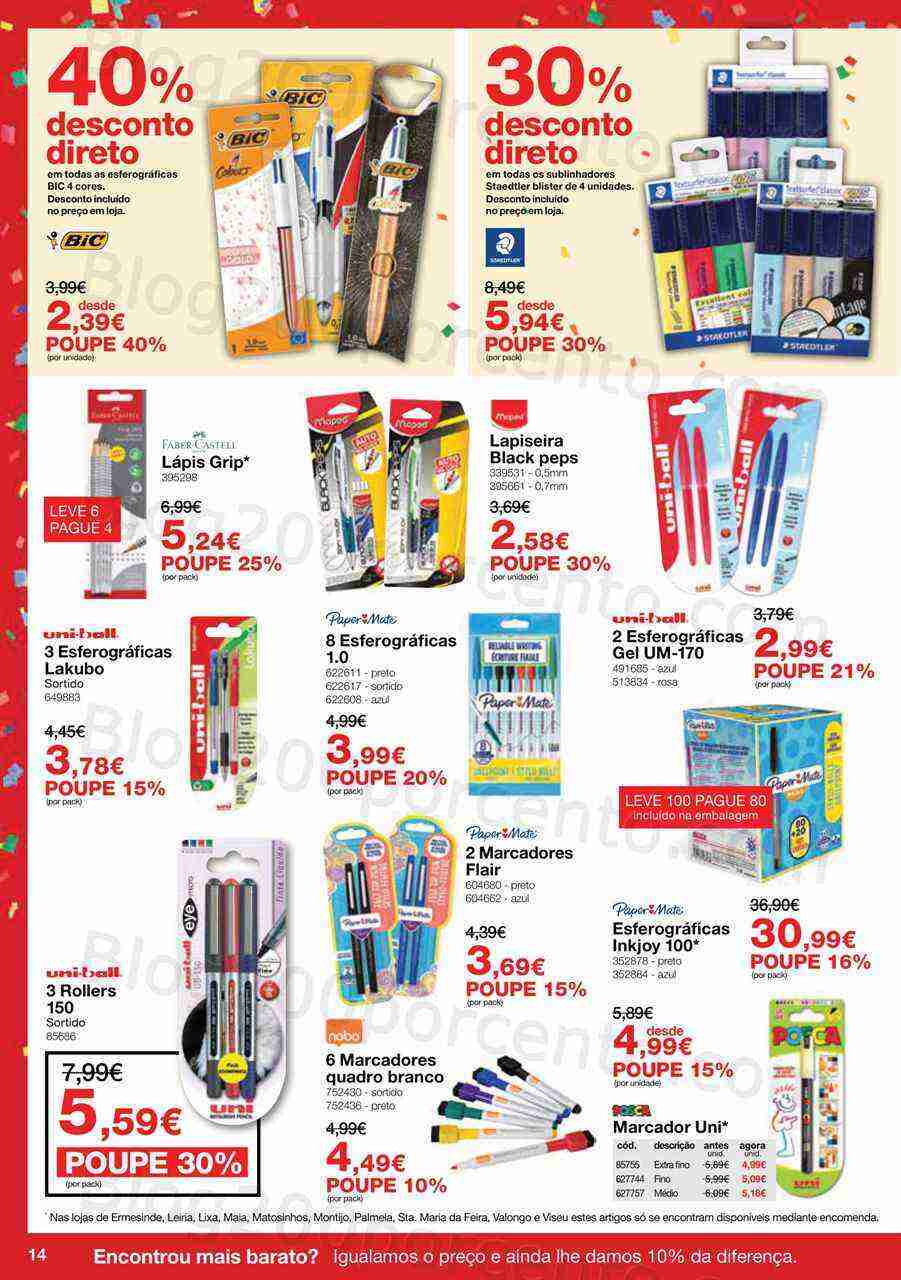 Antevisão Folheto STAPLES Promoções de 3 a 27 abril