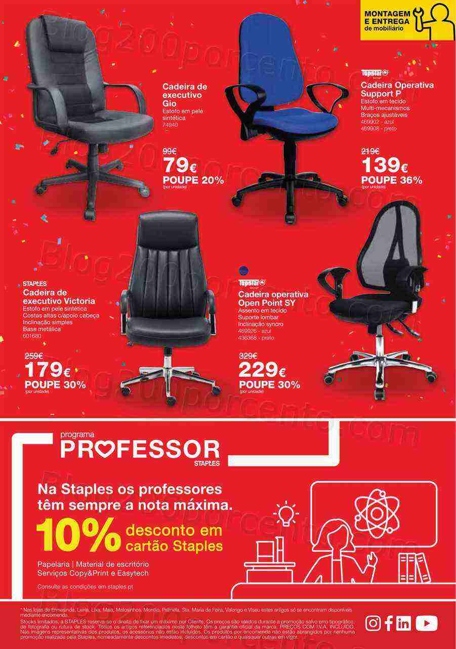 Antevisão Folheto STAPLES Promoções de 3 a 27 abril