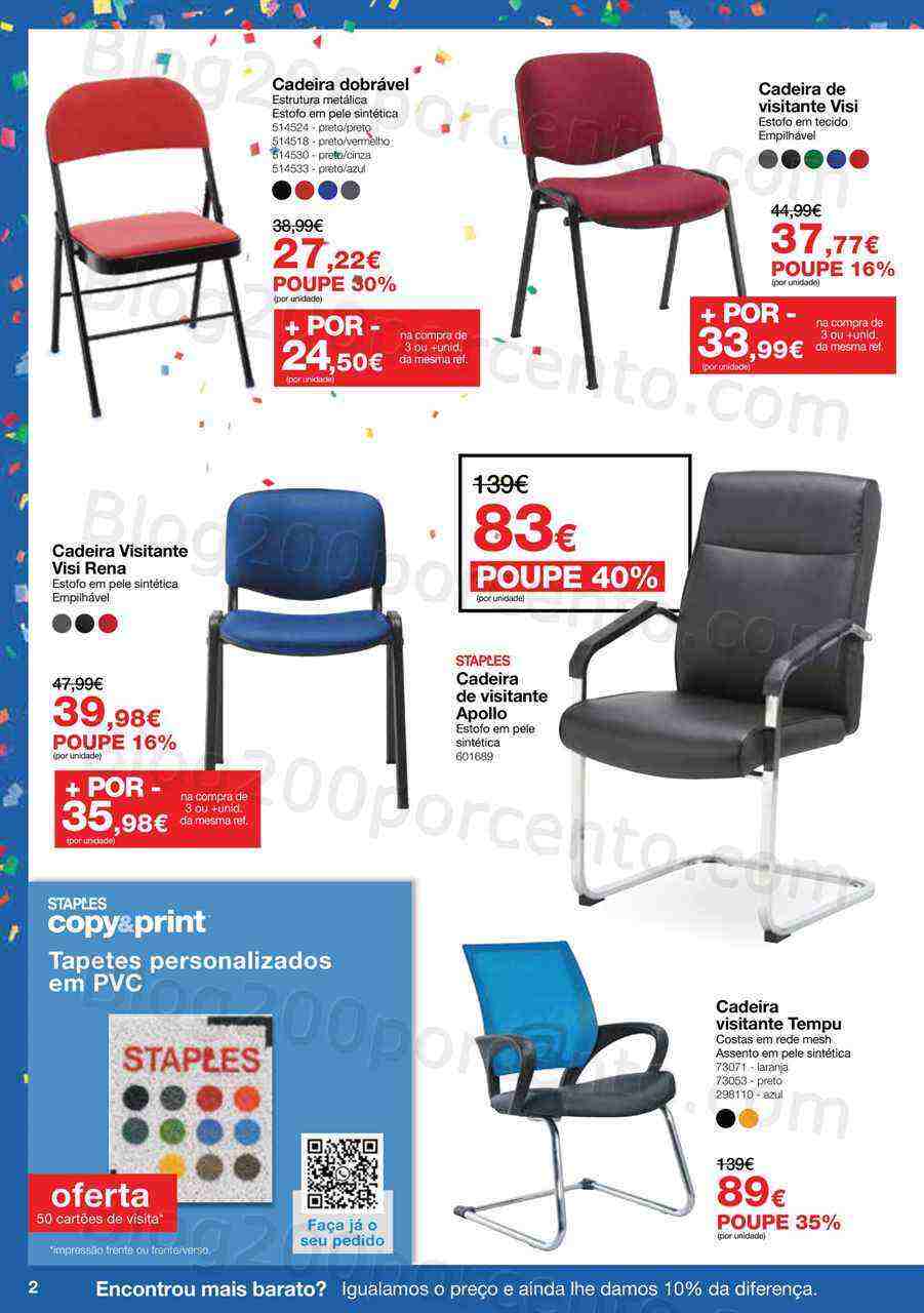 Antevisão Folheto STAPLES Promoções de 2 a 25 maio