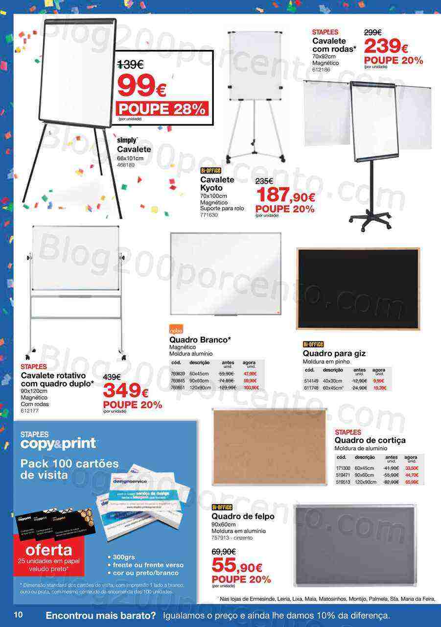 Antevisão Folheto STAPLES Promoções de 2 a 25 maio