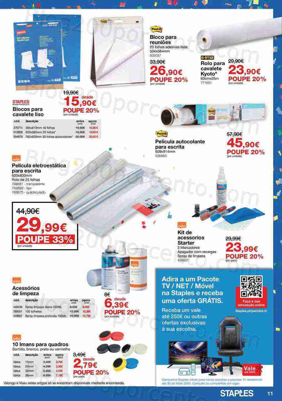 Antevisão Folheto STAPLES Promoções de 2 a 25 maio