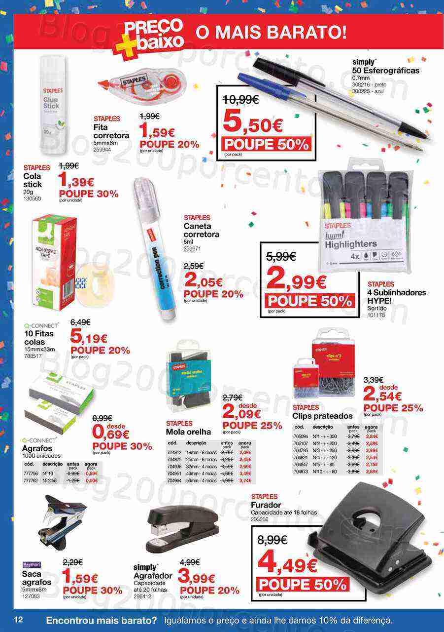Antevisão Folheto STAPLES Promoções de 2 a 25 maio