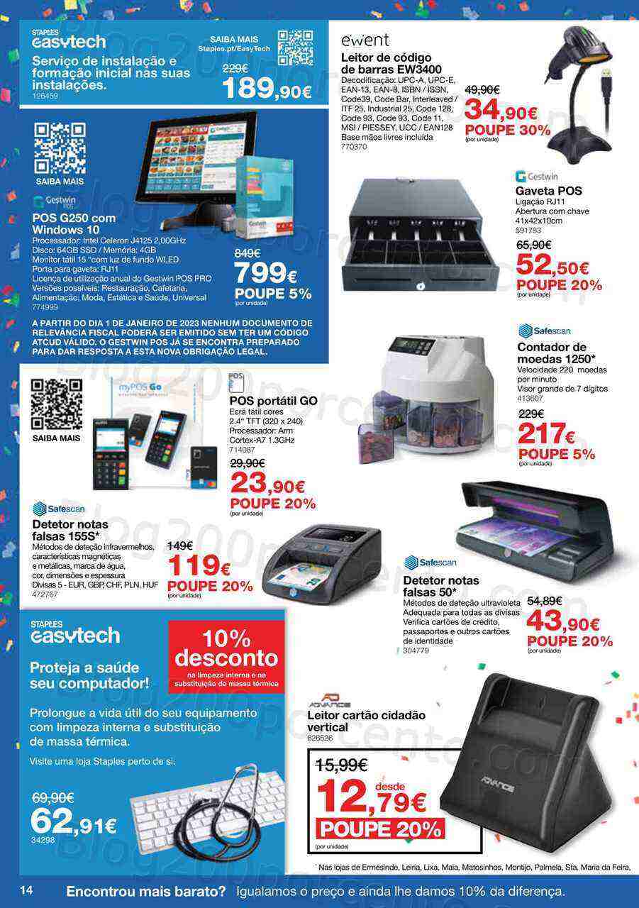 Antevisão Folheto STAPLES Promoções de 2 a 25 maio