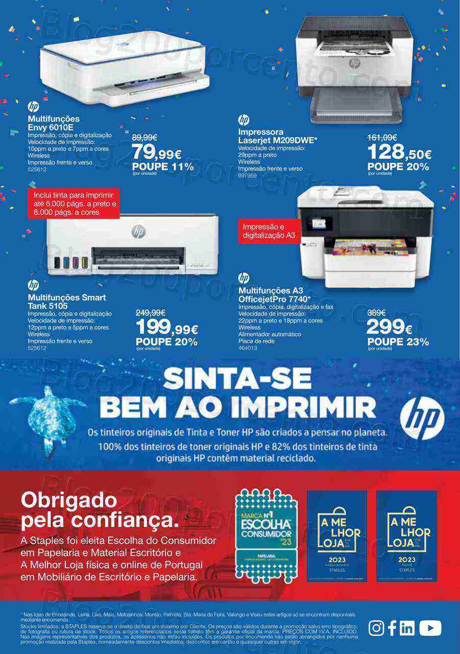 Antevisão Folheto STAPLES Promoções de 2 a 25 maio