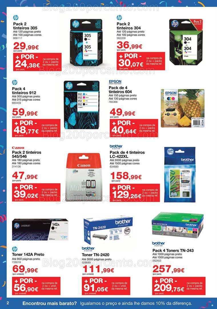 Antevisão Folheto STAPLES Promoções de 2 a 26 outubro