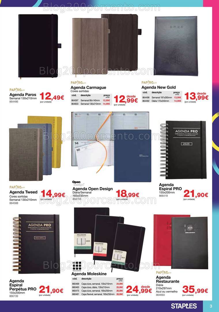 Antevisão Folheto STAPLES Promoções de 10 outubro a 30 janeiro
