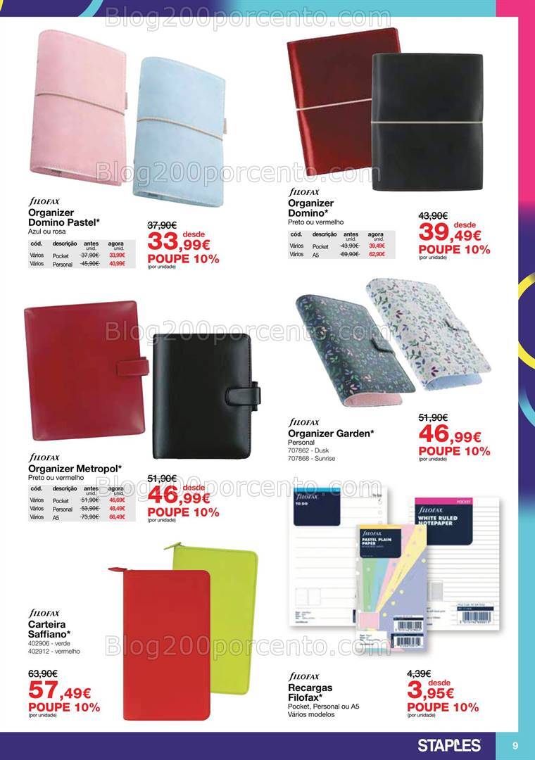 Antevisão Folheto STAPLES Promoções de 10 outubro a 30 janeiro