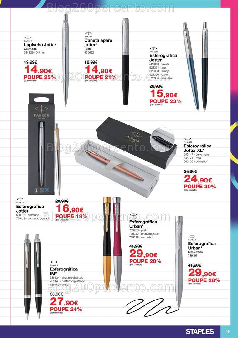Antevisão Folheto STAPLES Promoções de 10 outubro a 30 janeiro