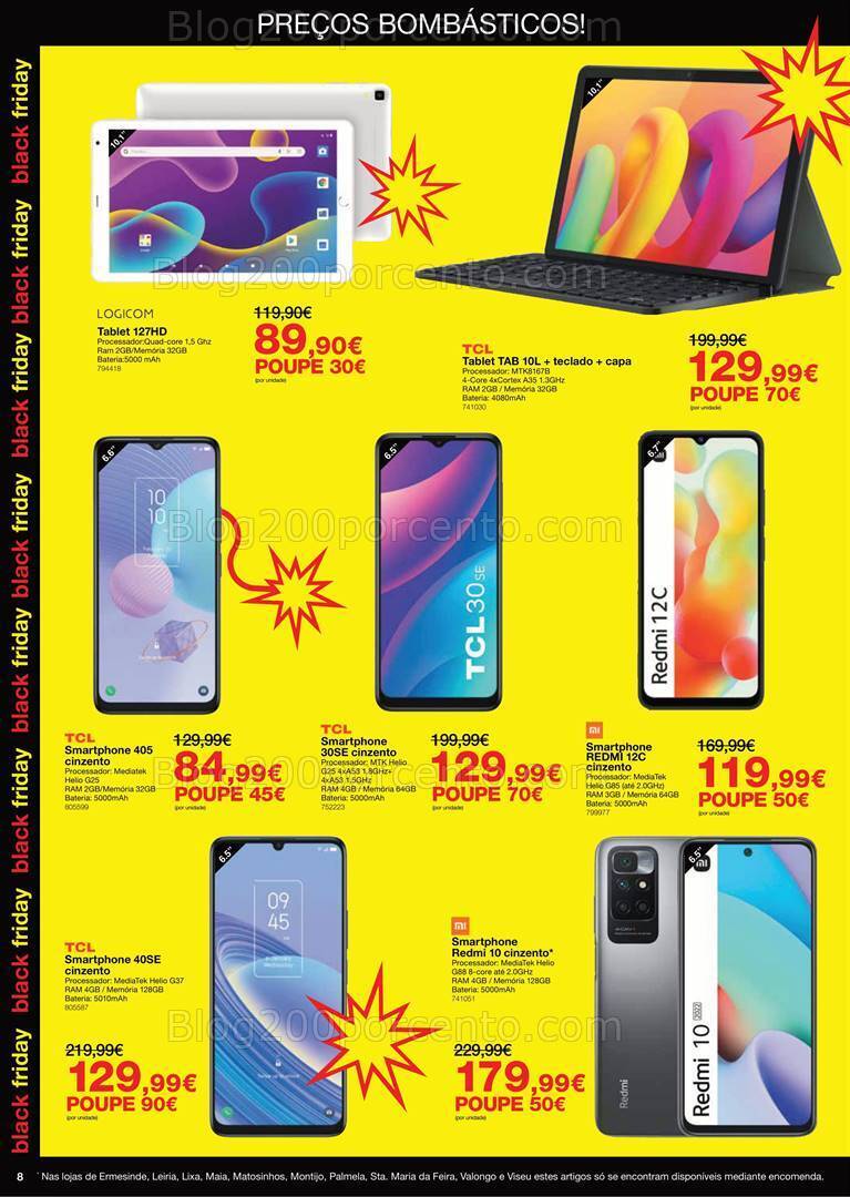 Antevisão Folheto STAPLES Black Friday Promoções de 20 a 26 novembro