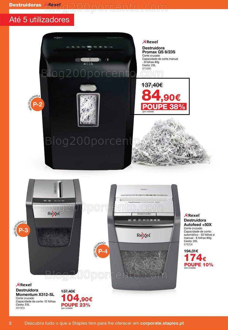 Antevisão Folheto STAPLES Promoções de 7 a 28 setembro