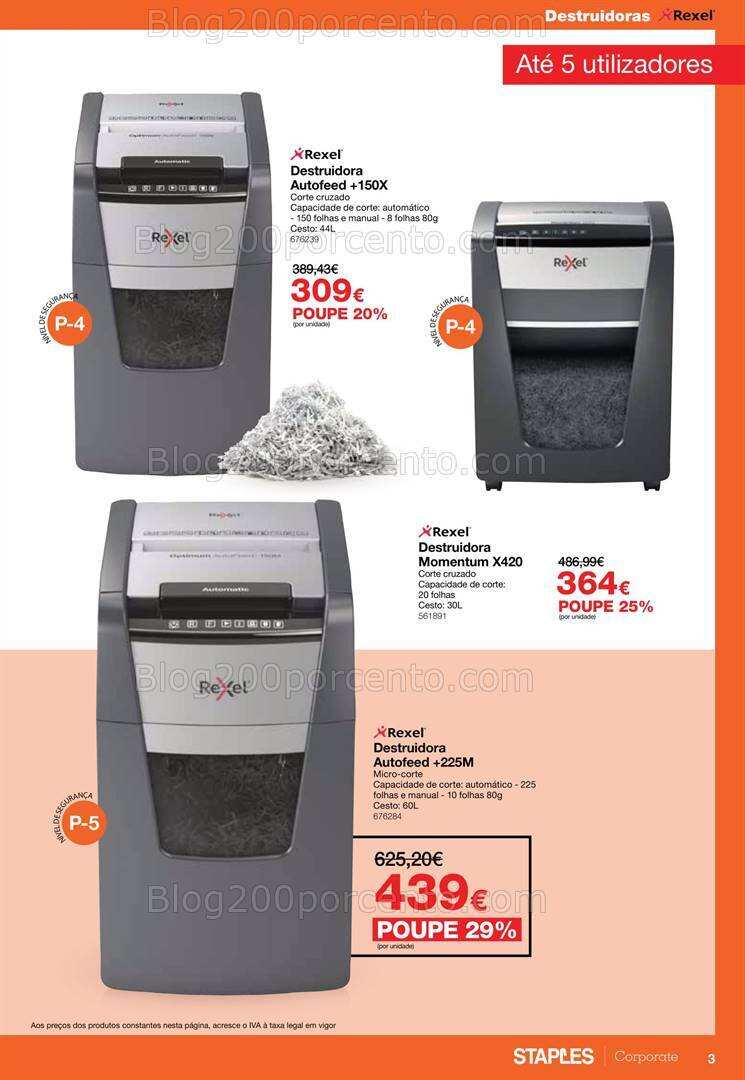 Antevisão Folheto STAPLES Promoções de 7 a 28 setembro